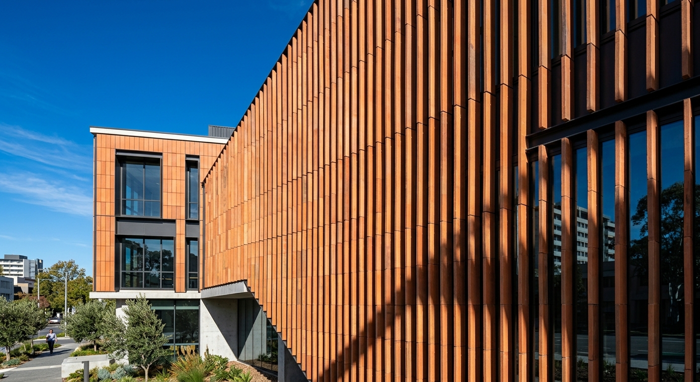 Acoustic & Facade — Ceilings & terracotta, premium flooring by Fascinated by Floors